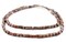 Java Gooseberry Beads - Full Strand of Striped Glass Beads - The Bead Chest (Rainbow Stripe, 4mm)